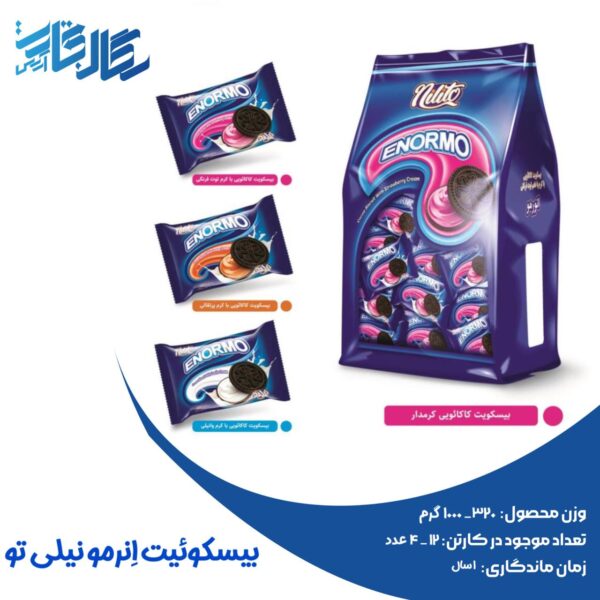 بیسکوئیت انرمو نیلی تو